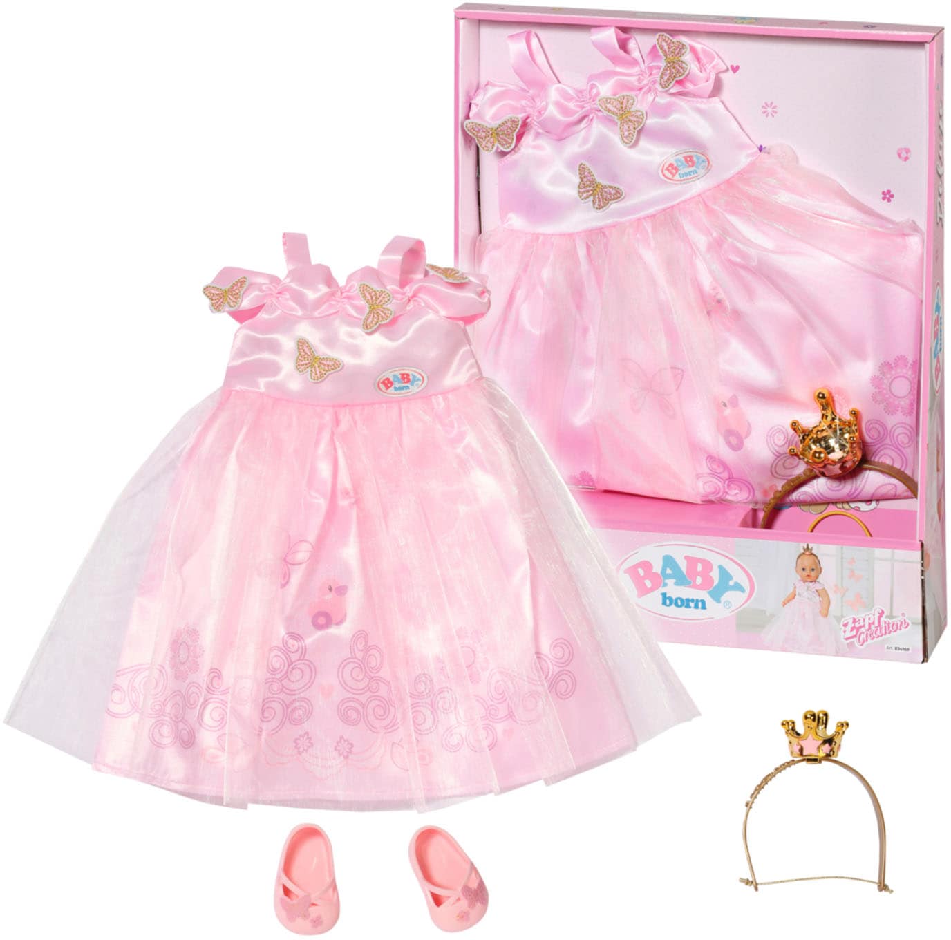 Baby Born Puppenkleidung »Deluxe Prinzessin, 43 cm« von Baby Born