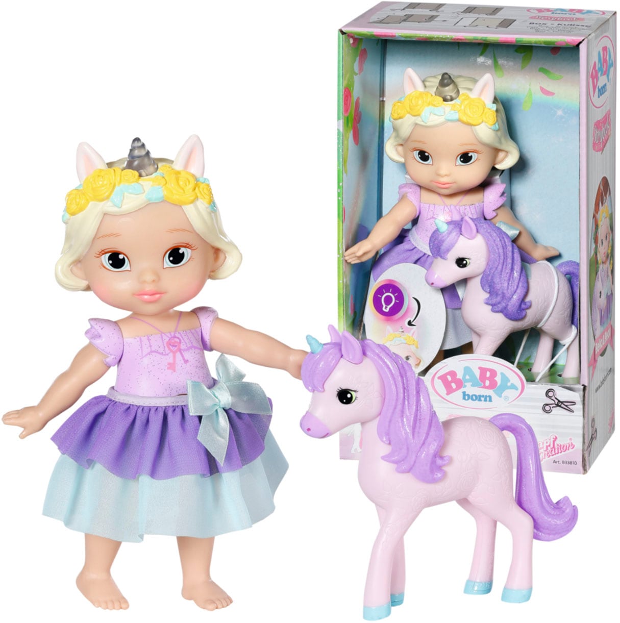 Baby Born Stehpuppe »Storybook Prinzessin Bella, 18 cm« von Baby Born