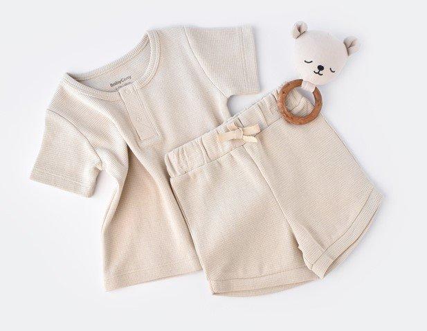 Set, Short, T-shirt Unisex Stone Washed 68 von BabyCosy Organic