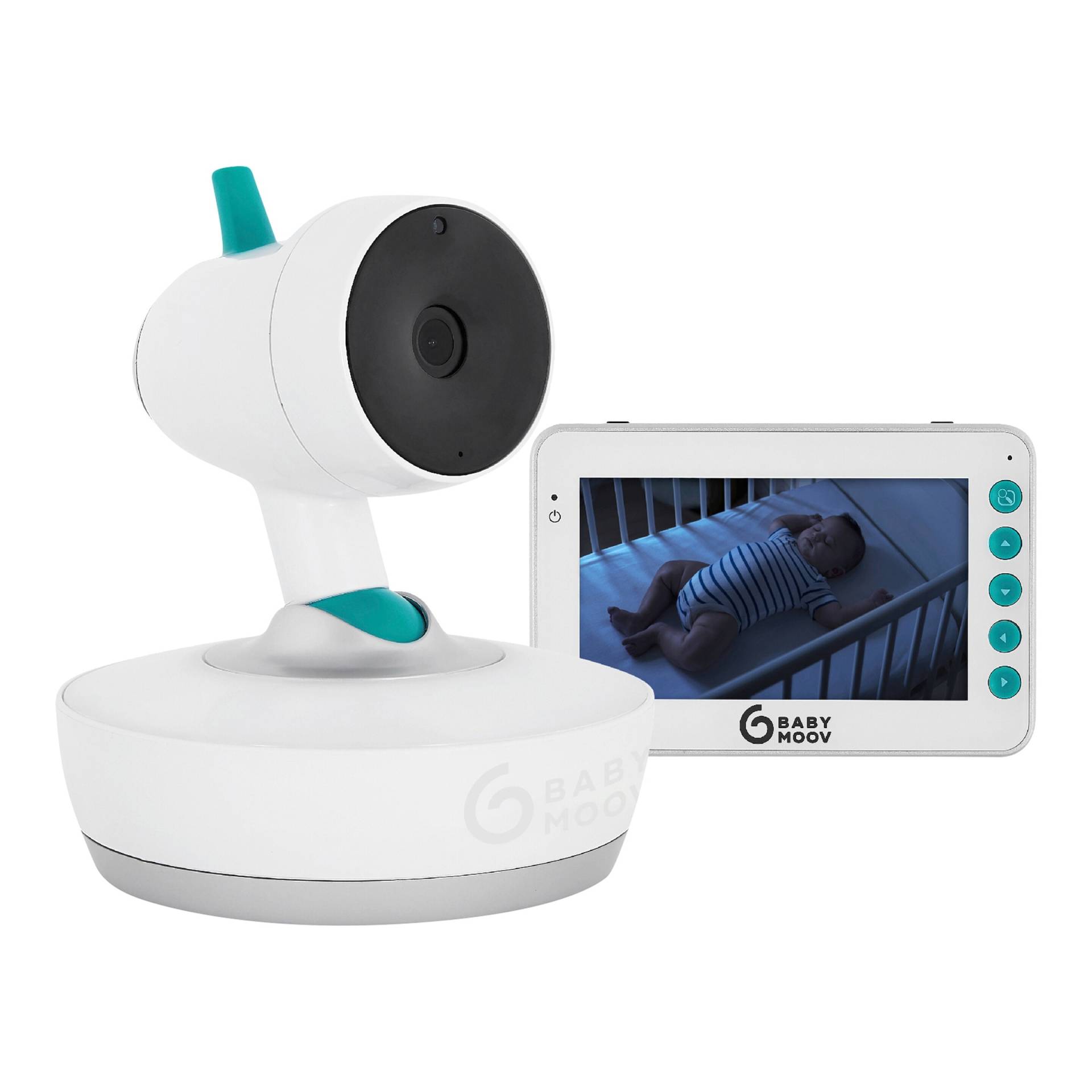Digitales Babyphone mit Kamera YOO-Moov 360° von Babymoov