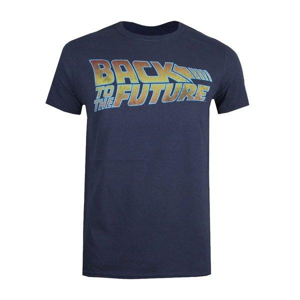 Tshirt Herren Marine L von Back To The Future