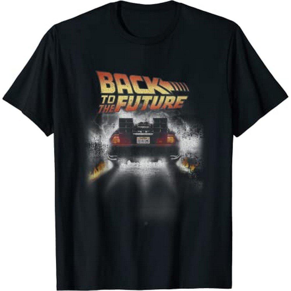 Tshirt Herren Schwarz L von Back To The Future