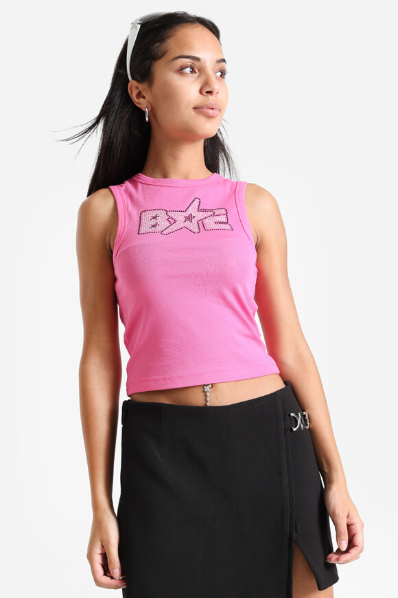 Bae Crop Tanktop | Pink | Damen  | L von Bae