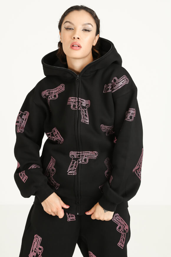 Bae Kapuzensweatjacke | Schwarz | Damen | XL Bae Kapuzensweatjacke | Schwarz | Damen | XL von Bae