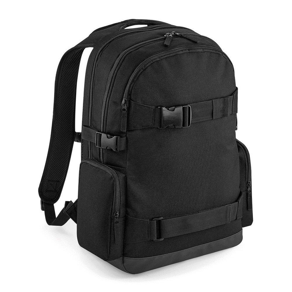 Bagebase Old School Rucksack Herren Schwarz ONE SIZE von Bagbase