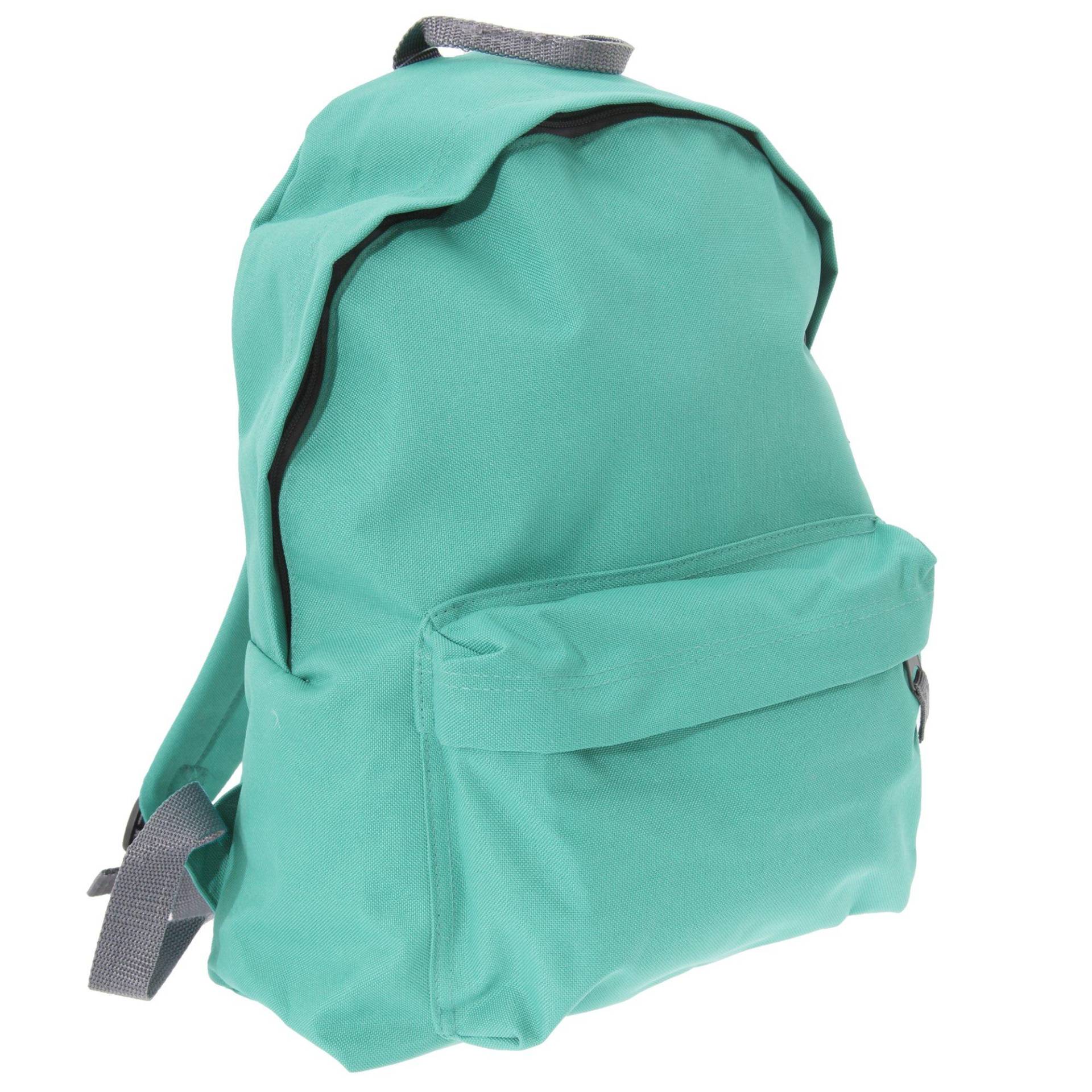 Fashion Rucksack, 18 Liter (2 Stückpackung) Herren Mint ONE SIZE von Bagbase