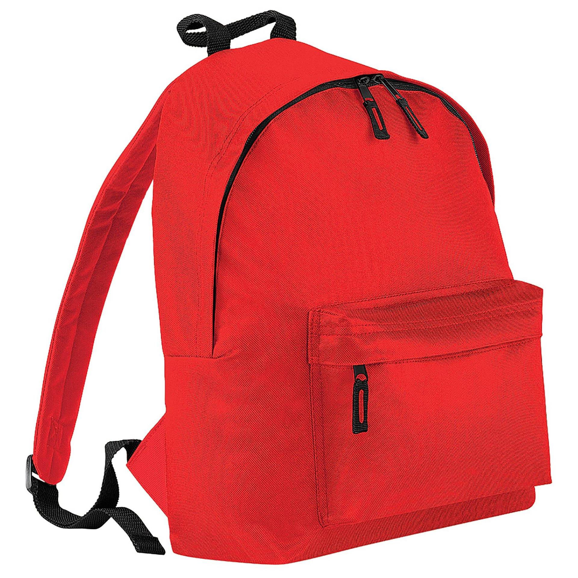 Fashion Rucksack, 18 Liter Herren Rot Bunt ONE SIZE von Bagbase