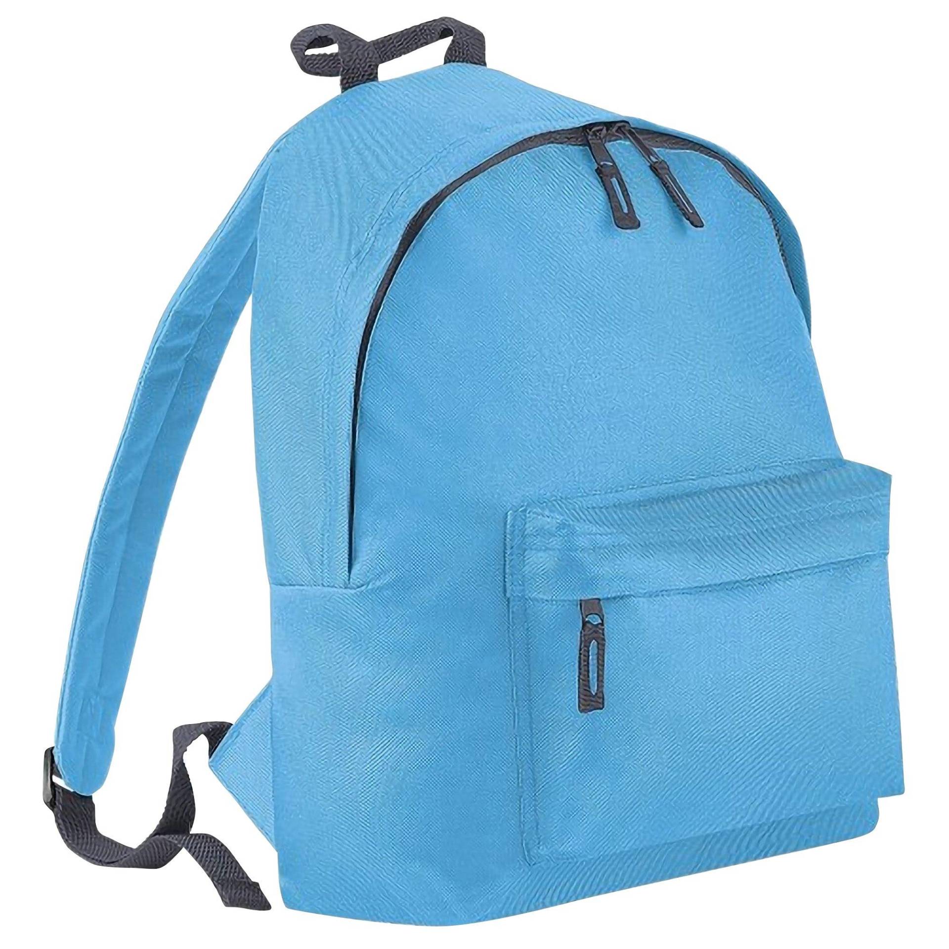 Junior Fashion Rucksack, 14 Liter (2 Stückpackung) Herren Blau ONE SIZE von Bagbase