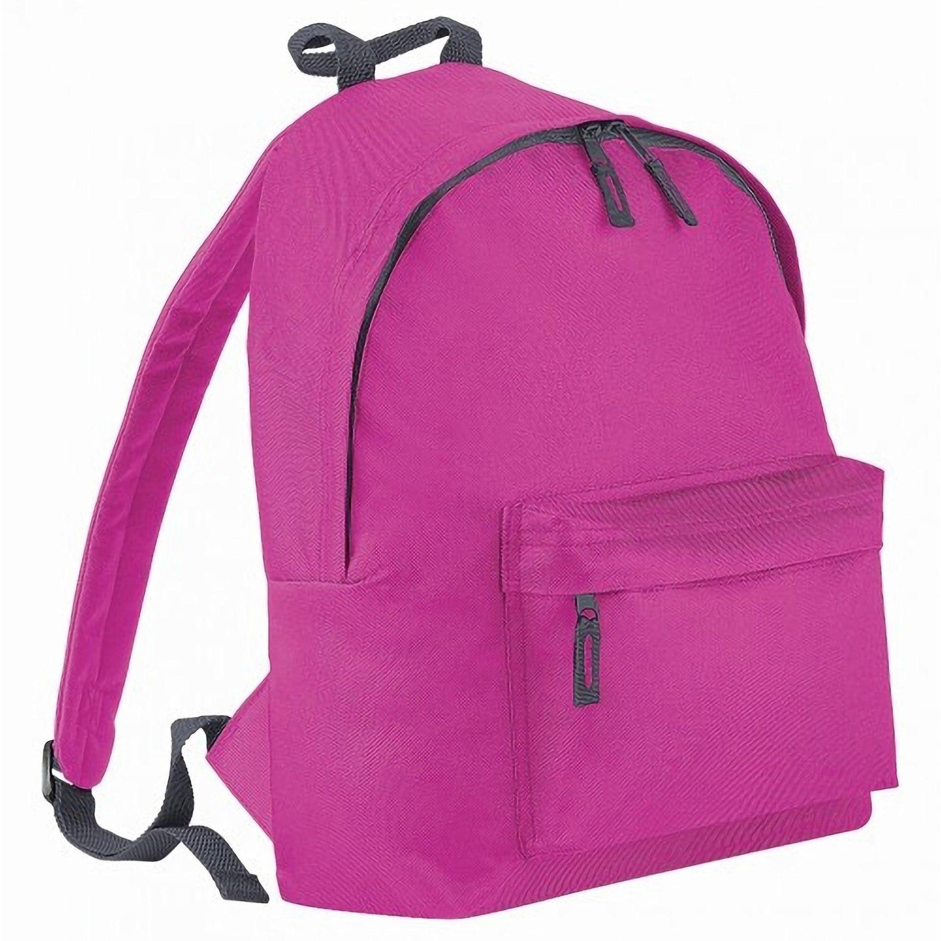 Junior Fashion Rucksack, 14 Liter Herren Fuchsia ONE SIZE von Bagbase