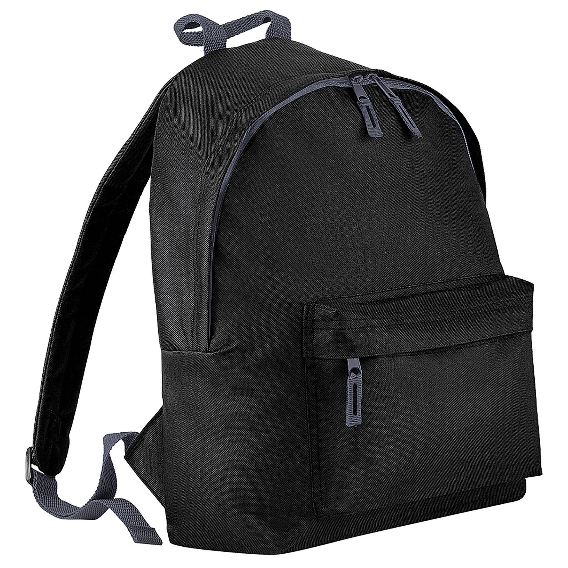 Junior Fashion Rucksack, 14 Liter Herren Schwarz ONE SIZE von Bagbase