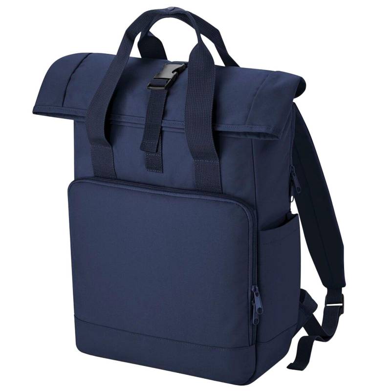 Laptoptasche, Roll Top Herren Marine ONE SIZE von Bagbase