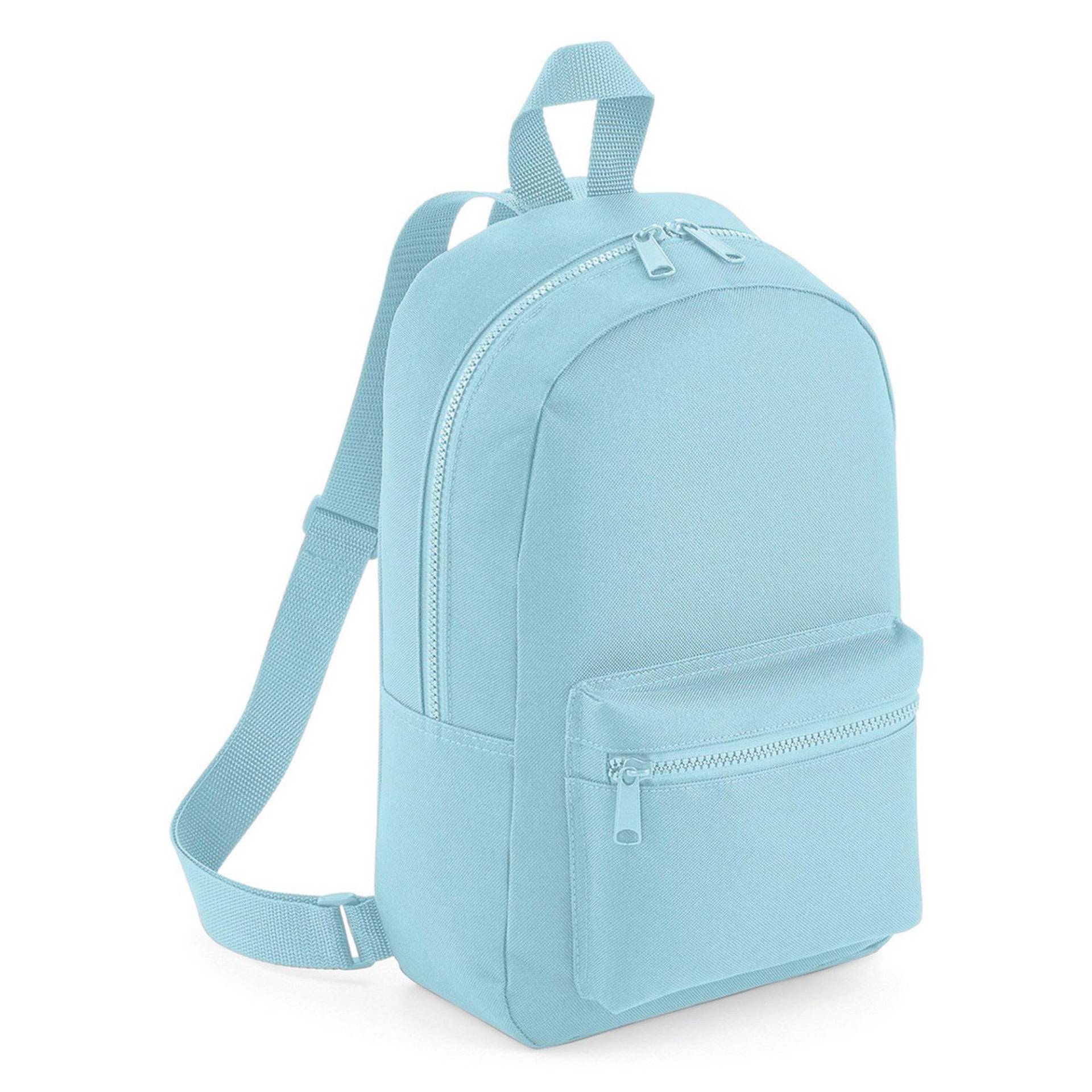 Mini Essential Rucksack Herren Blau ONE SIZE von Bagbase