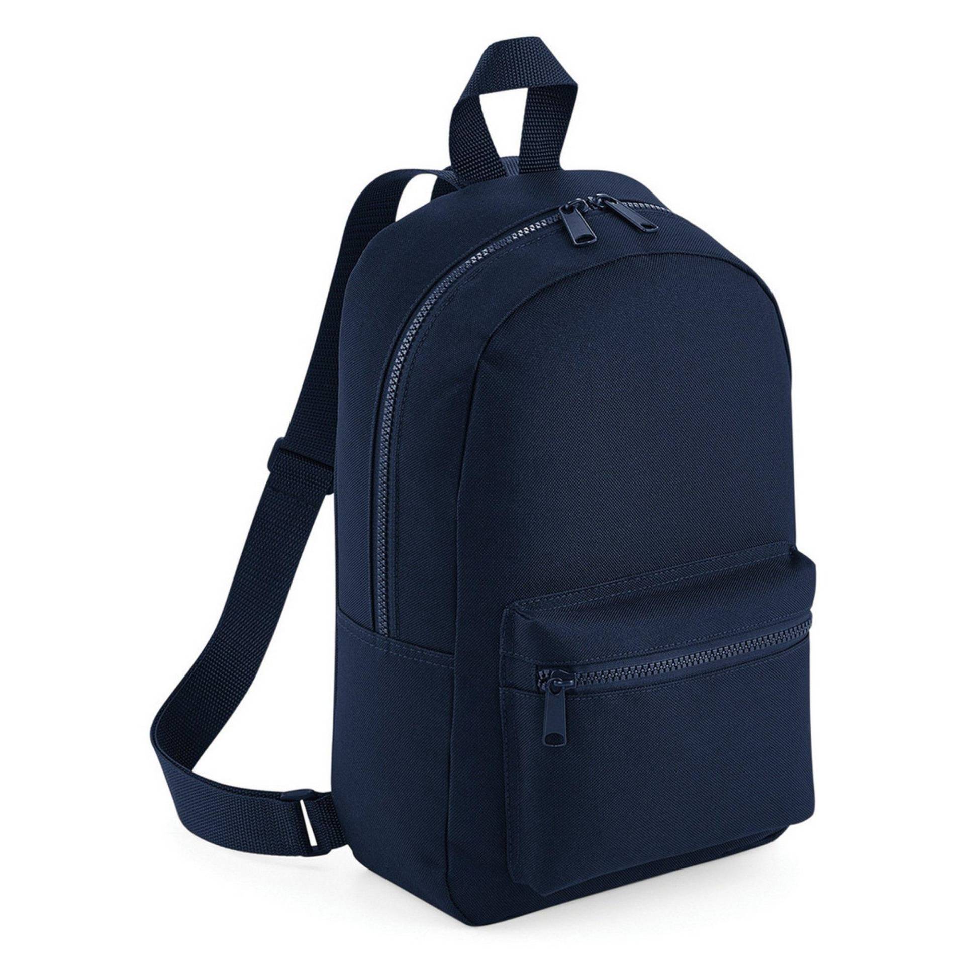 Mini Essential Rucksack Herren Marine ONE SIZE von Bagbase