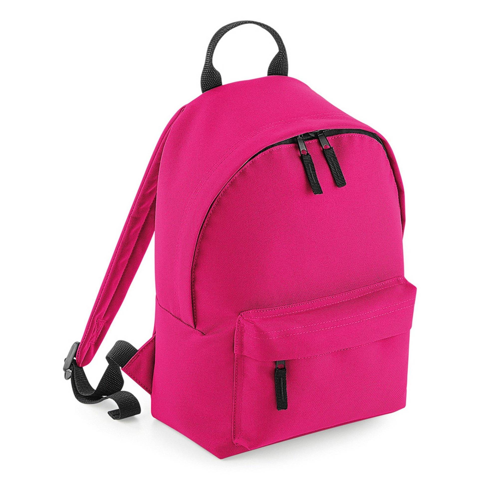 Mini Fashion Rucksack Herren Fuchsia ONE SIZE von Bagbase