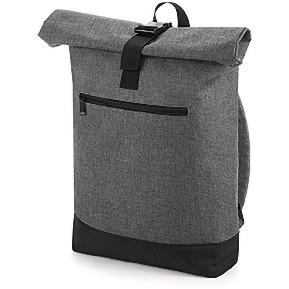 Rolltop Rucksack (12 Liter) Herren Grau ONE SIZE von Bagbase