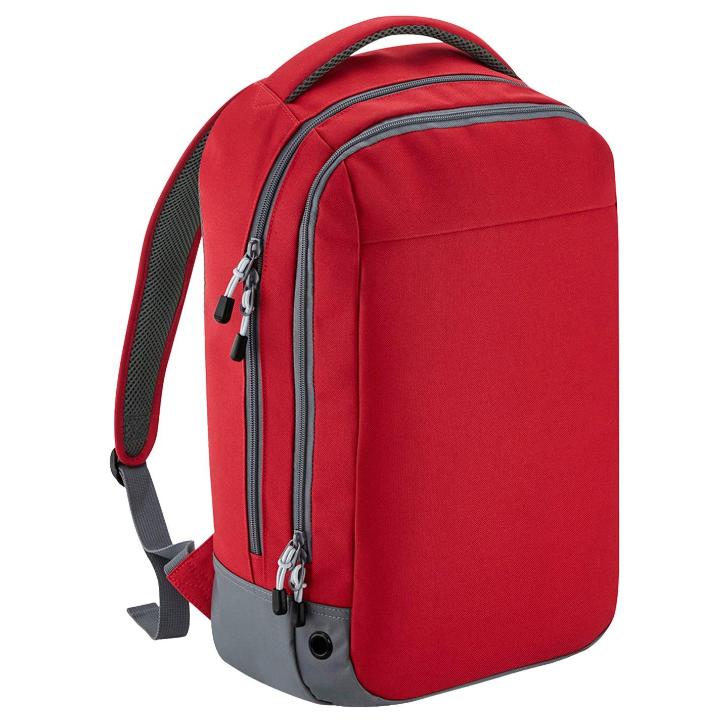 Rucksack Athleisure, Sport Herren Rot Bunt ONE SIZE von Bagbase