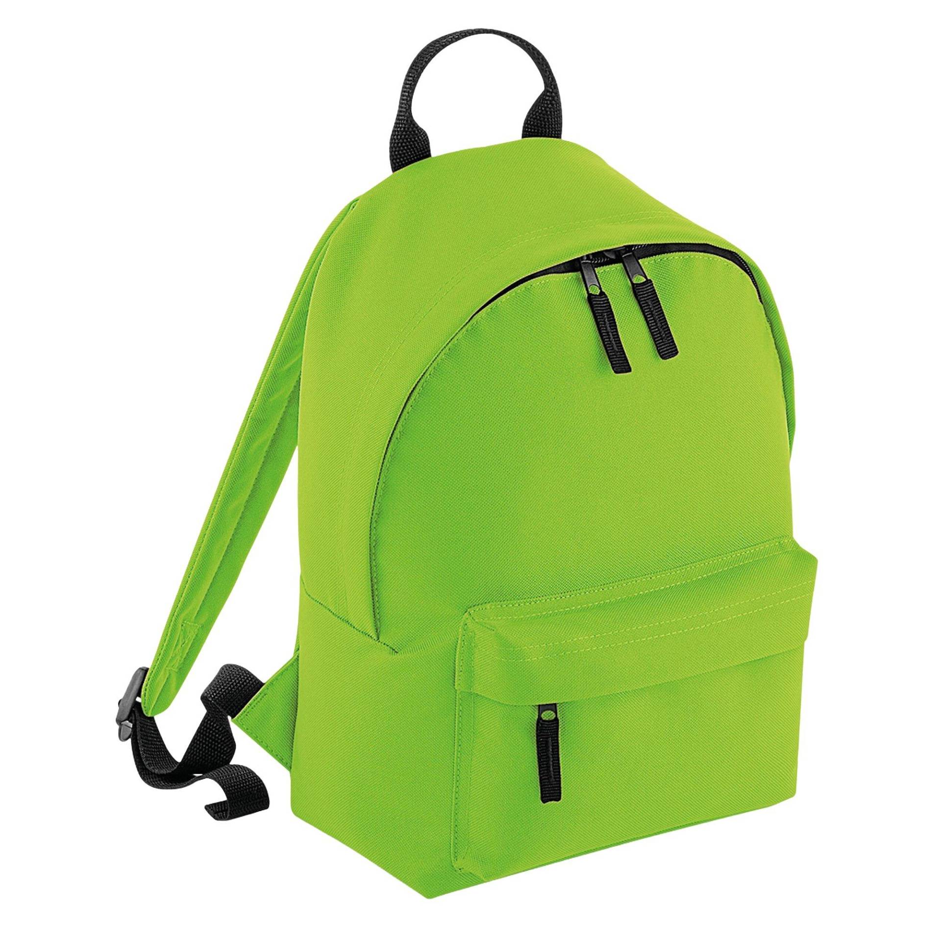 Rucksack Fashion, Mini Herren Limettengrün ONE SIZE von Bagbase