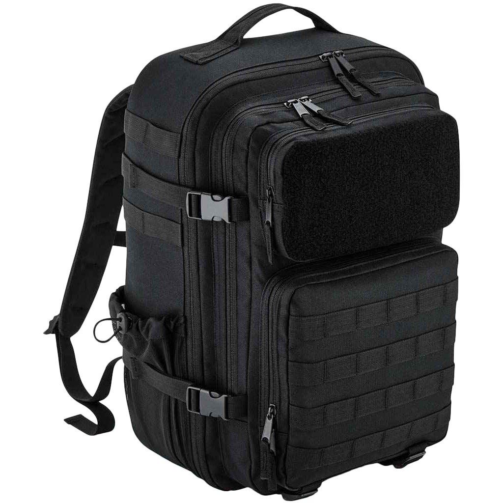 Rucksack Molle Tactical, 35l Herren Schwarz ONE SIZE von Bagbase