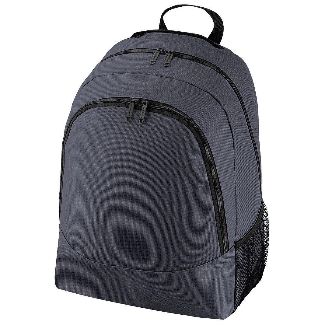 Rucksack Universal, 18 Liter (2 Stückpackung) Herren Grau ONE SIZE von Bagbase