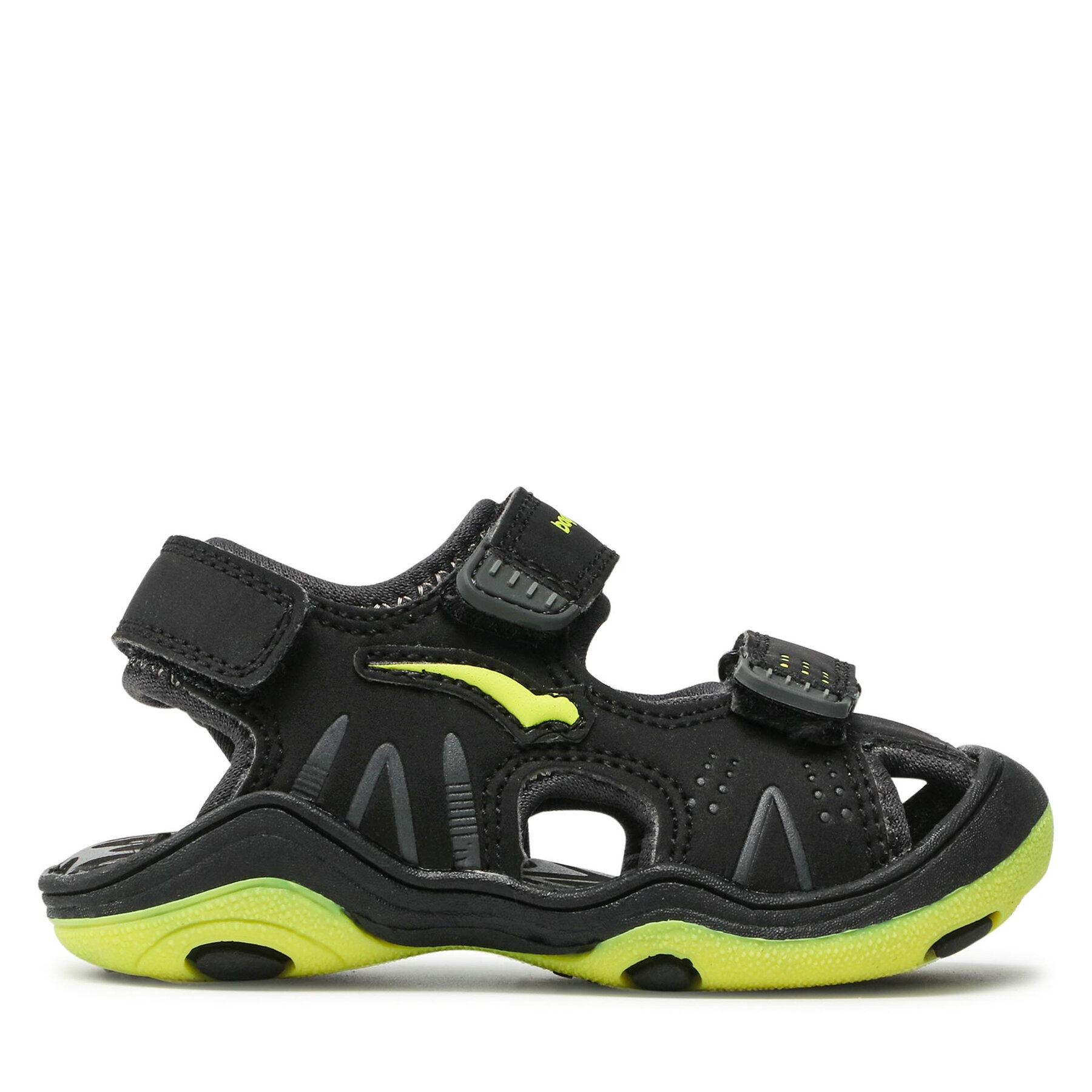 Sandalen Bagheera Flux 86552-2 C0131 Black/Lime von Bagheera