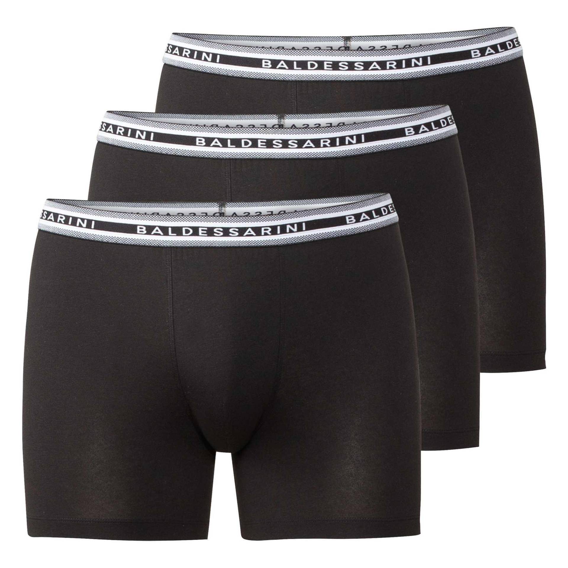 Boxershort Figurbetont Herren Schwarz XXL von Baldessarini