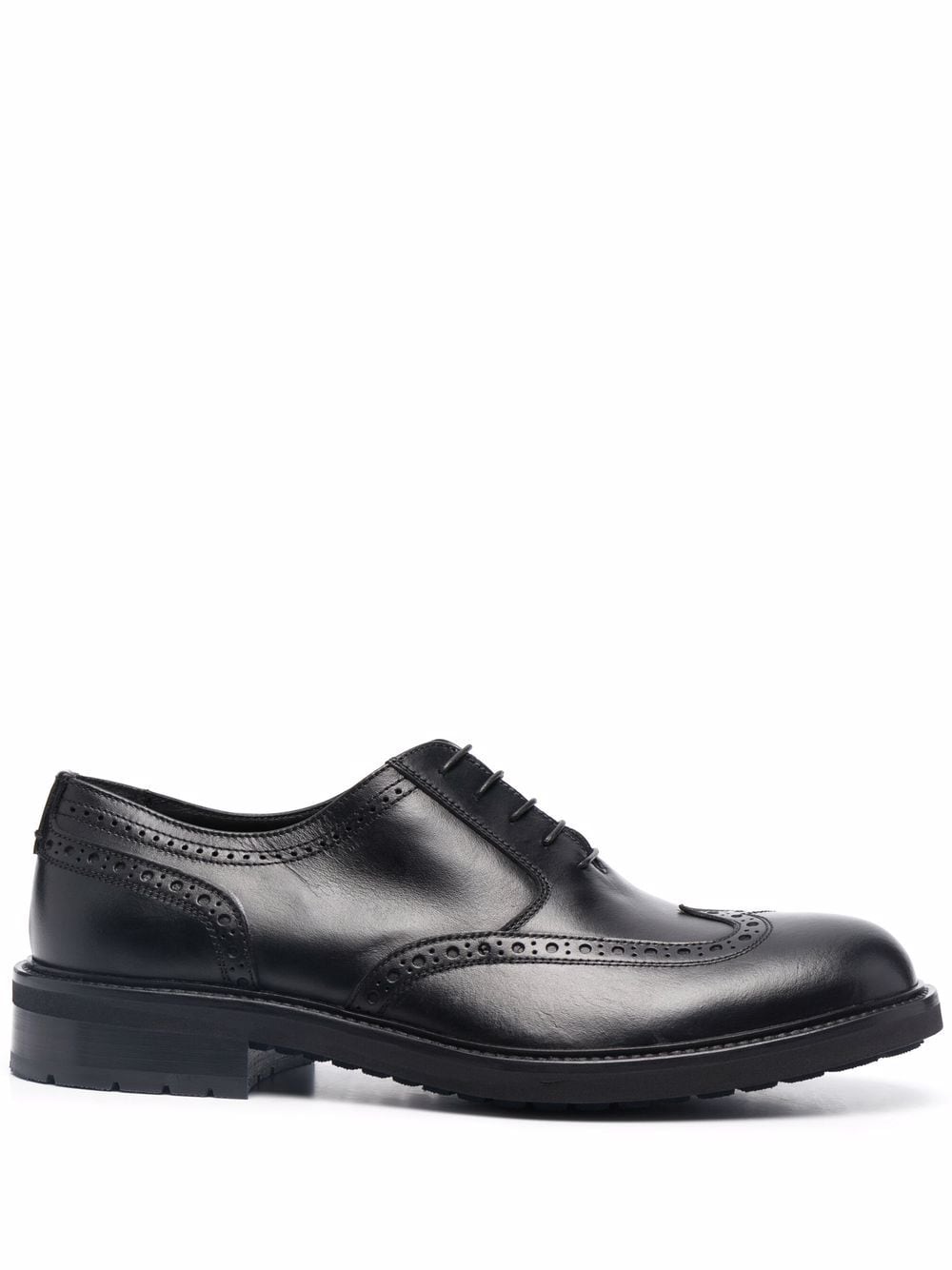 Baldinini Moon Wash leather brogues - Black von Baldinini