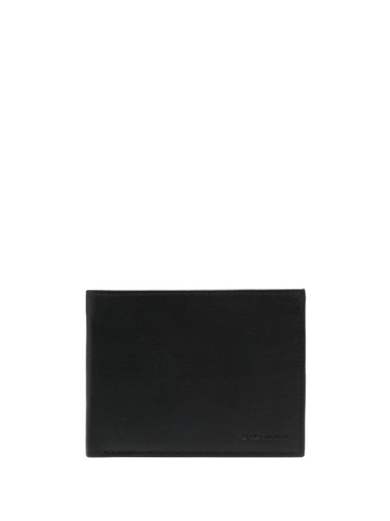 Baldinini bi-fold leather wallet - Black von Baldinini