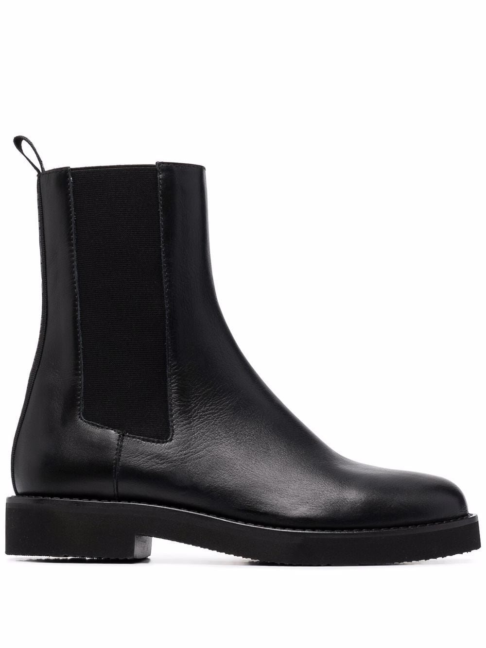 Baldinini slip-on leather boots - Black von Baldinini