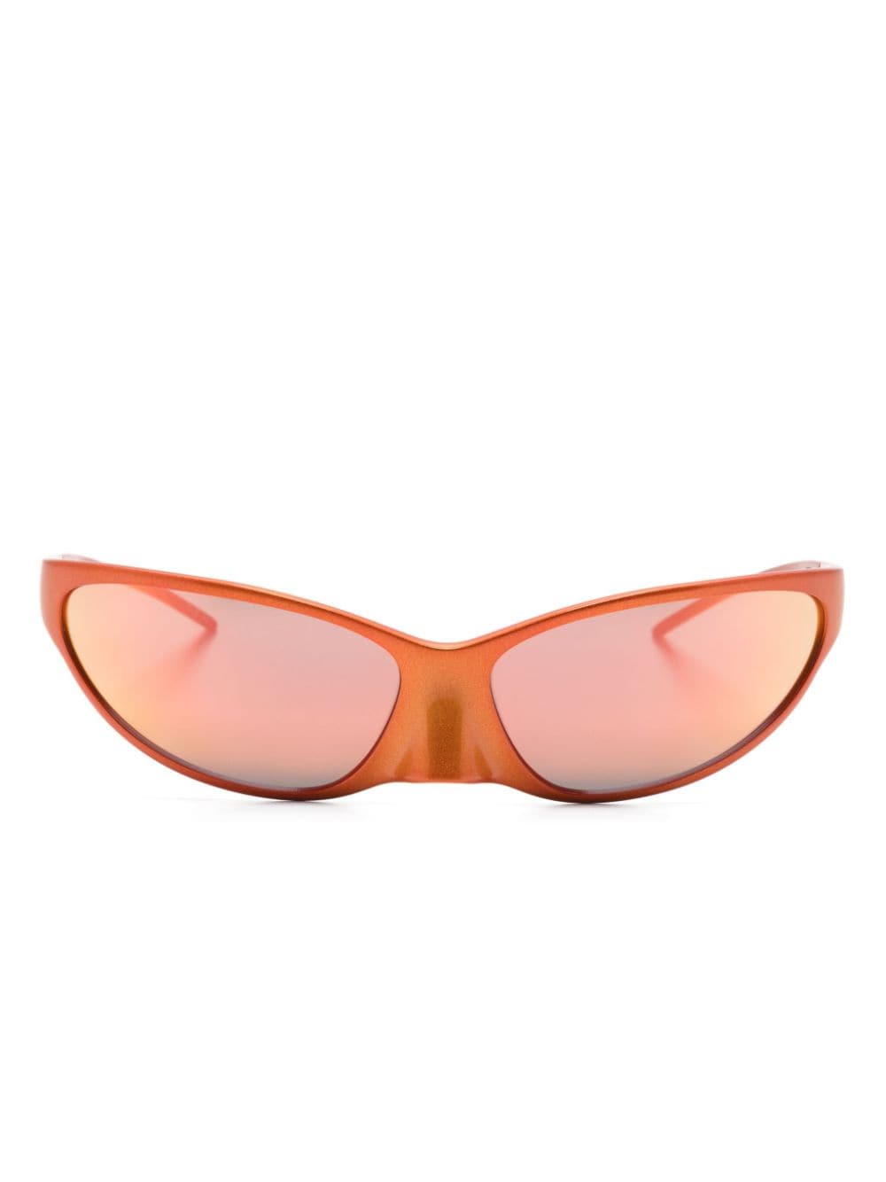 Balenciaga Eyewear 4G cat-eye frame sunglasses - Orange von Balenciaga Eyewear