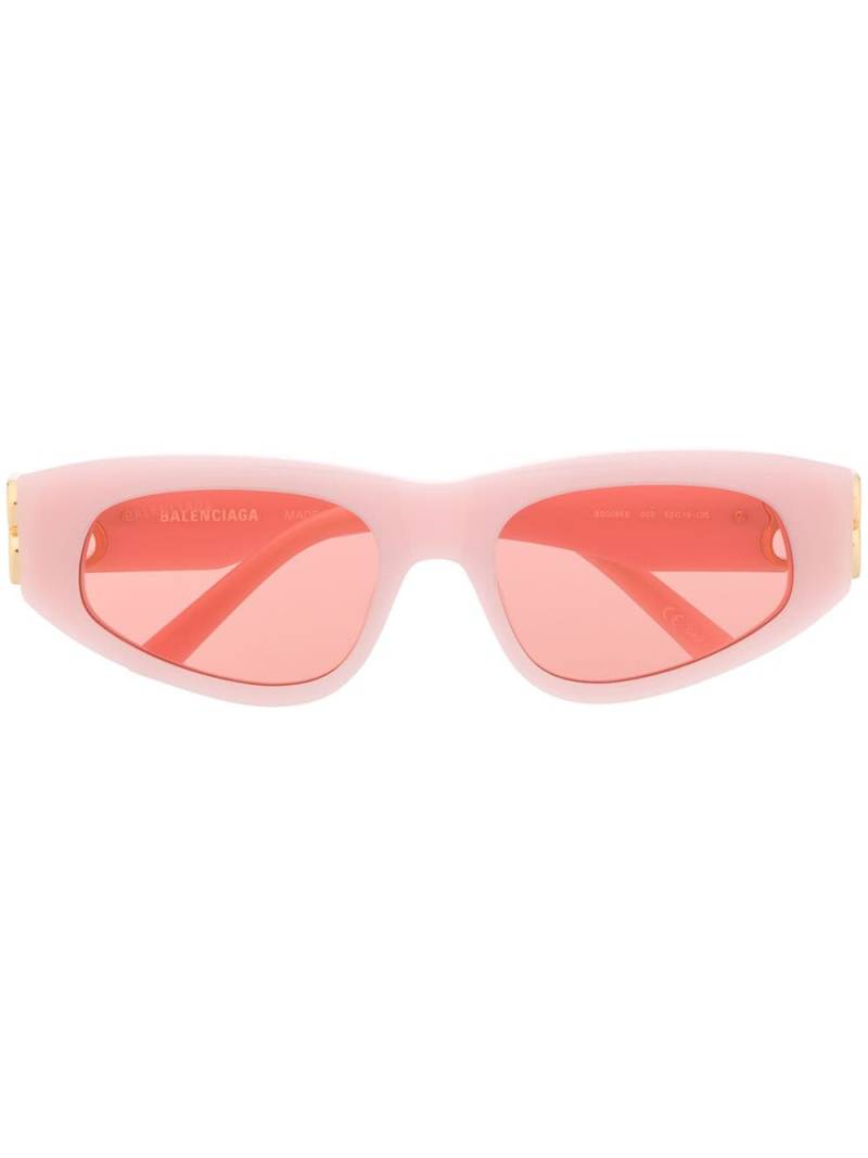 Balenciaga Eyewear BB0095S rectangle-frame sunglasses - Pink von Balenciaga Eyewear