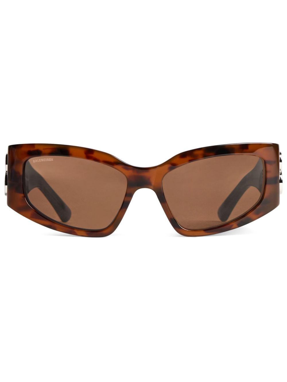 Balenciaga Eyewear Bossy cat-eye frame sunglasses - Brown von Balenciaga Eyewear