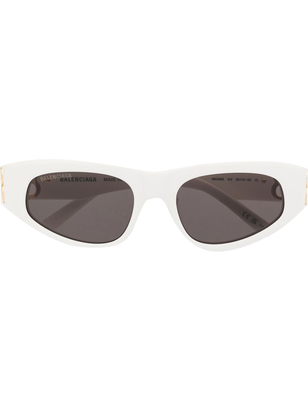 Balenciaga Eyewear Dynasty D-frame sunglasses - White von Balenciaga Eyewear