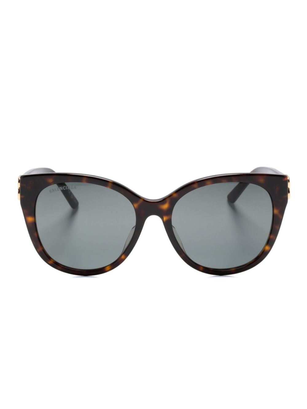 Balenciaga Eyewear Dynasty cat-eye frame sunglasses - Brown von Balenciaga Eyewear