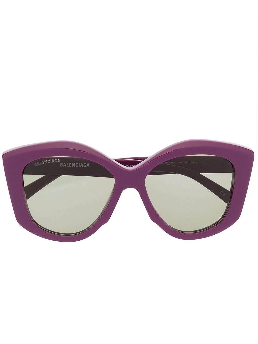 Balenciaga Eyewear Power butterfly-frame sunglasses - Purple von Balenciaga Eyewear