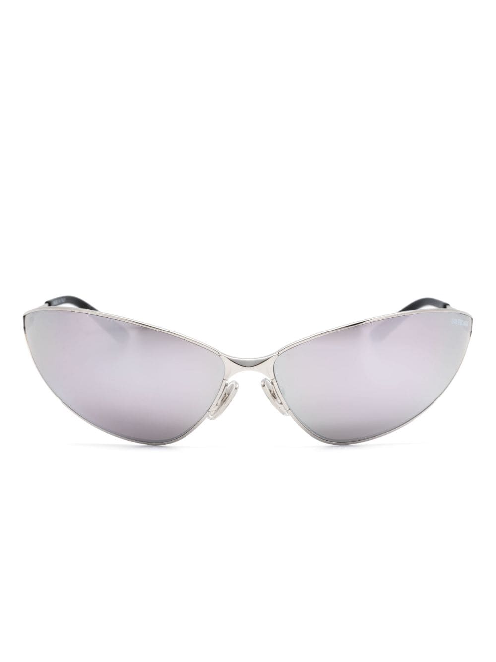 Balenciaga Eyewear Razor cat-eye sunglasses - Silver von Balenciaga Eyewear