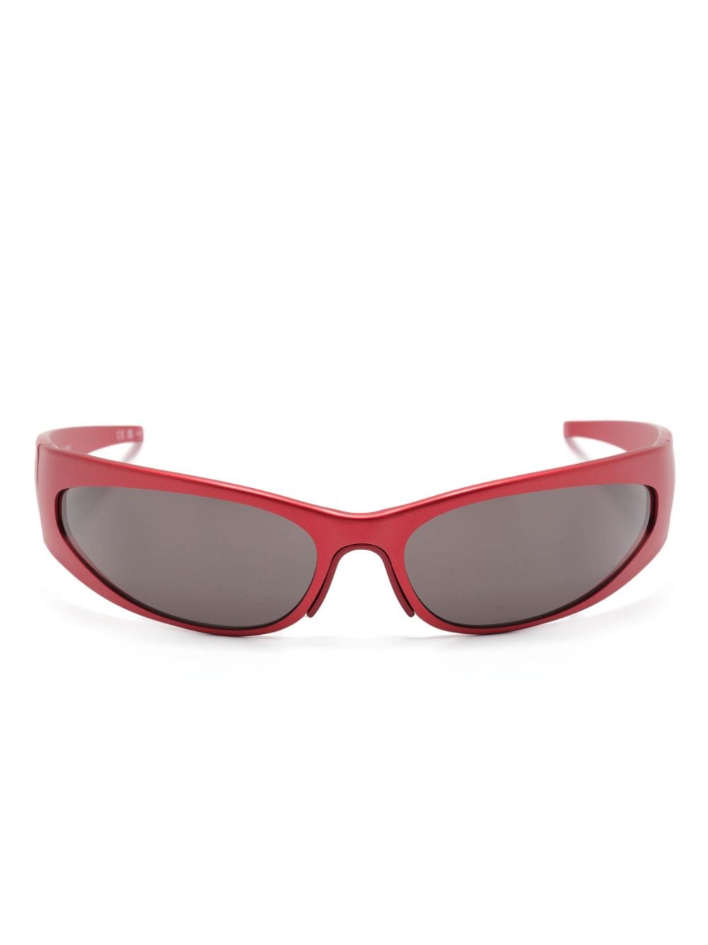 Balenciaga Eyewear Reverse Xpander 2.0 rectangle-frame sunglasses - Red von Balenciaga Eyewear