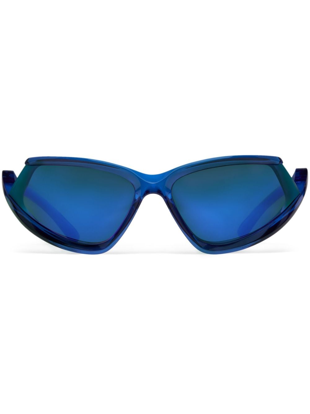 Balenciaga Eyewear Side Xpander Cat sunglasses - Blue von Balenciaga Eyewear
