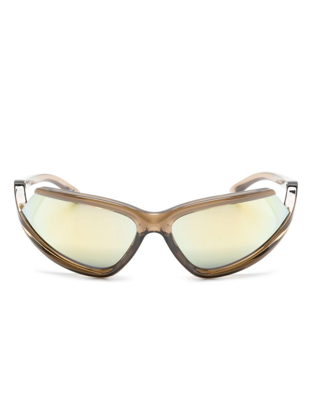 Balenciaga Eyewear Side Xpander cat-eye sunglasses - Brown von Balenciaga Eyewear