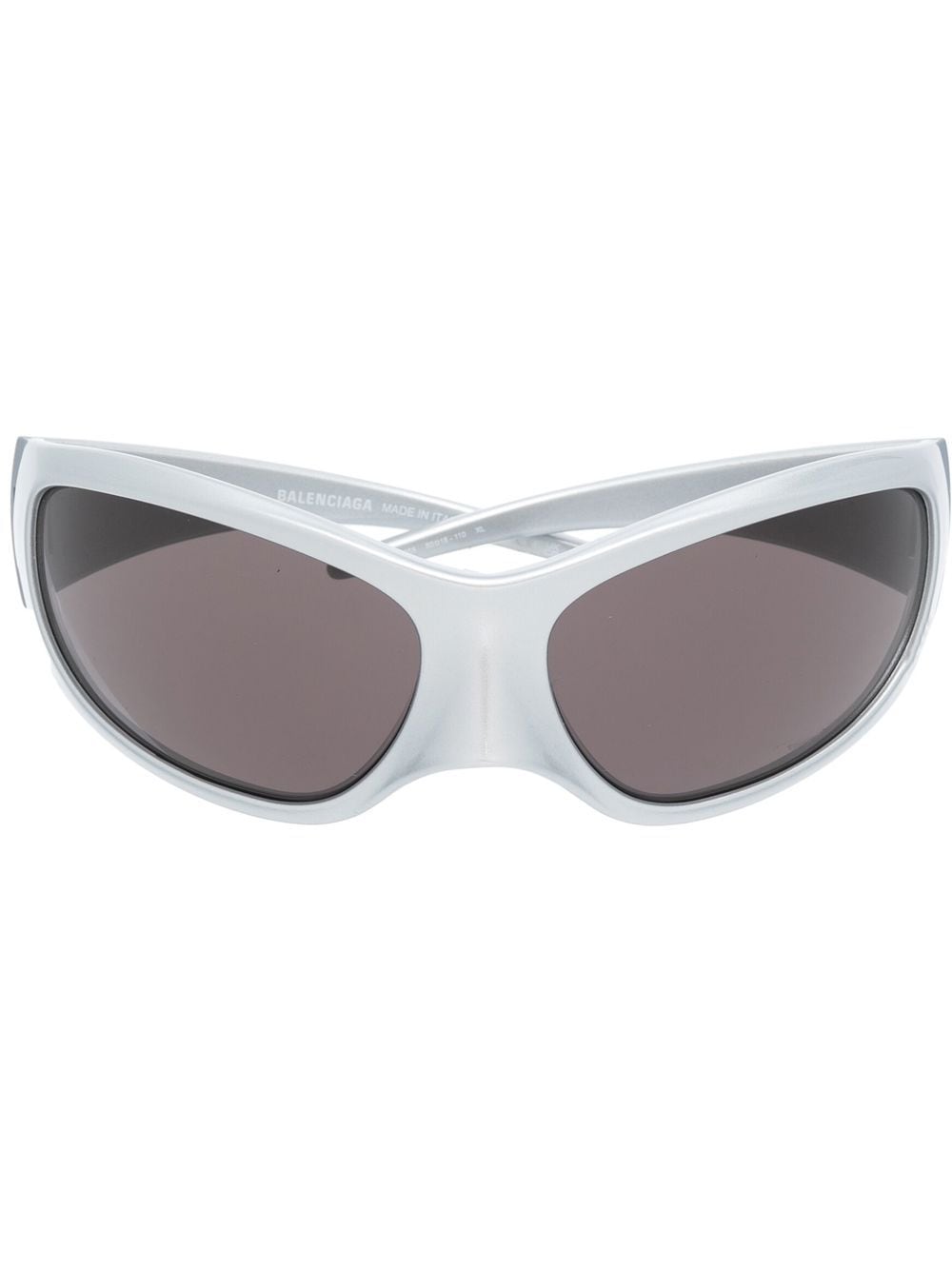 Balenciaga Eyewear Skin XXL cat-eye sunglasses - Grey von Balenciaga Eyewear