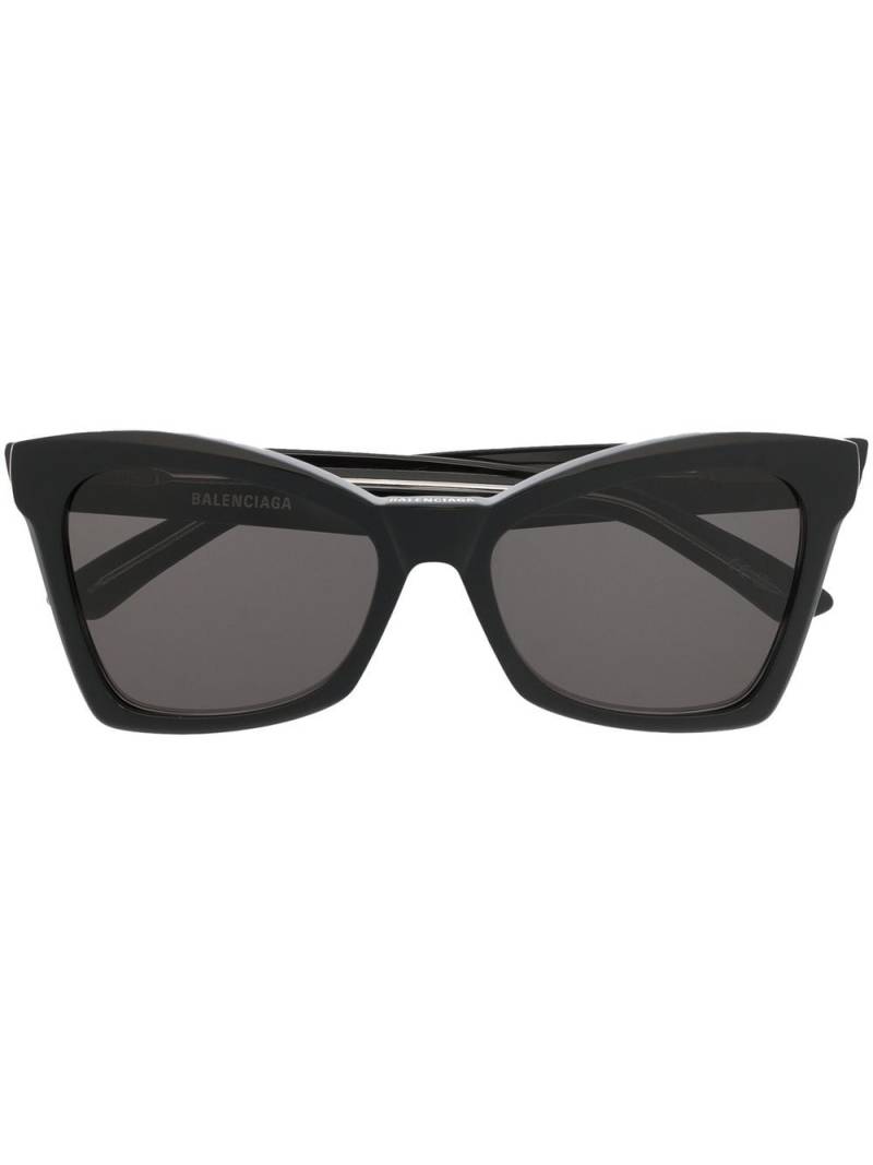 Balenciaga Eyewear butterfly-frame tinted sunglasses - Black von Balenciaga Eyewear