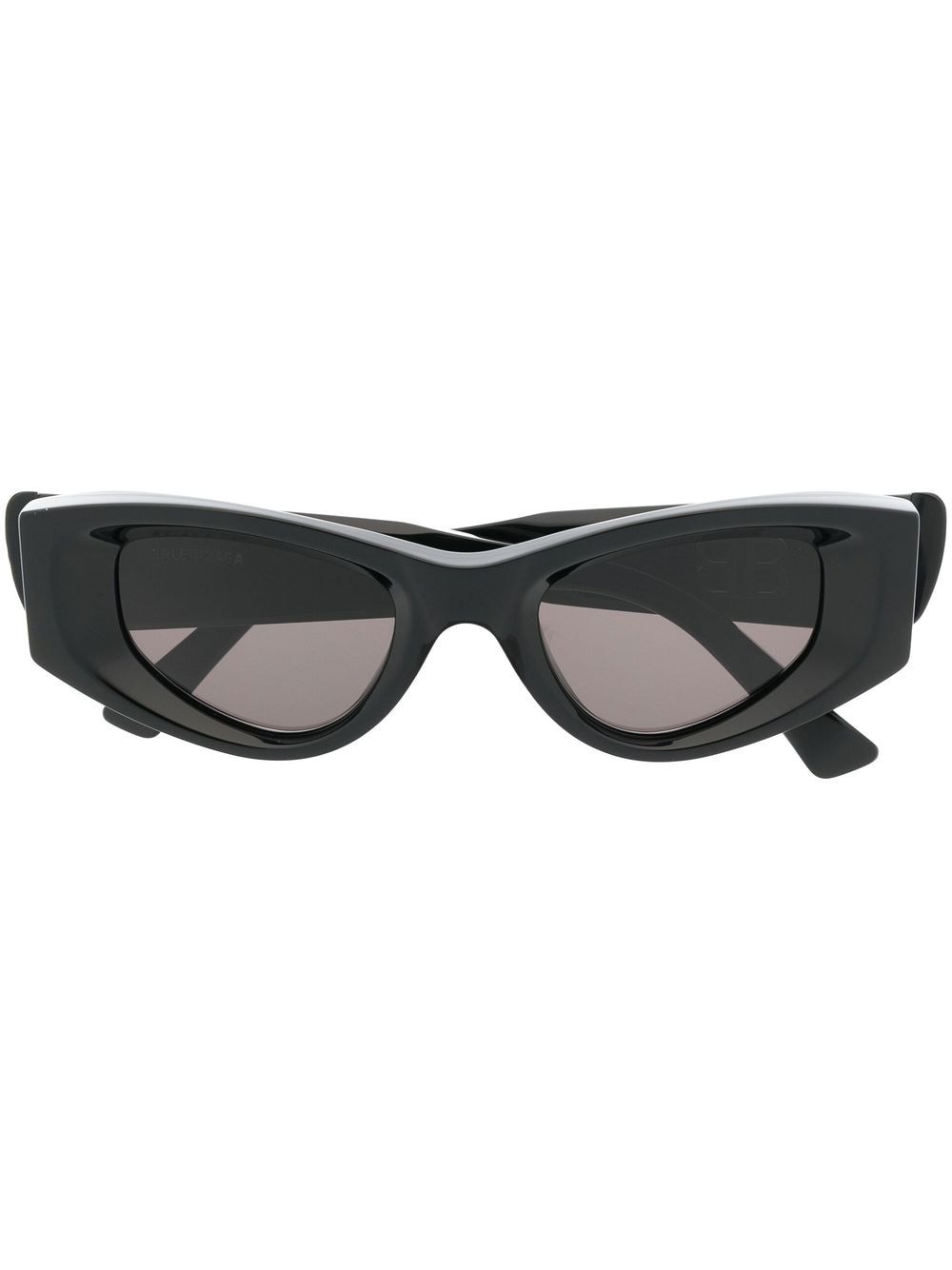 Balenciaga Eyewear cat-eye frame sunglasses - Black von Balenciaga Eyewear