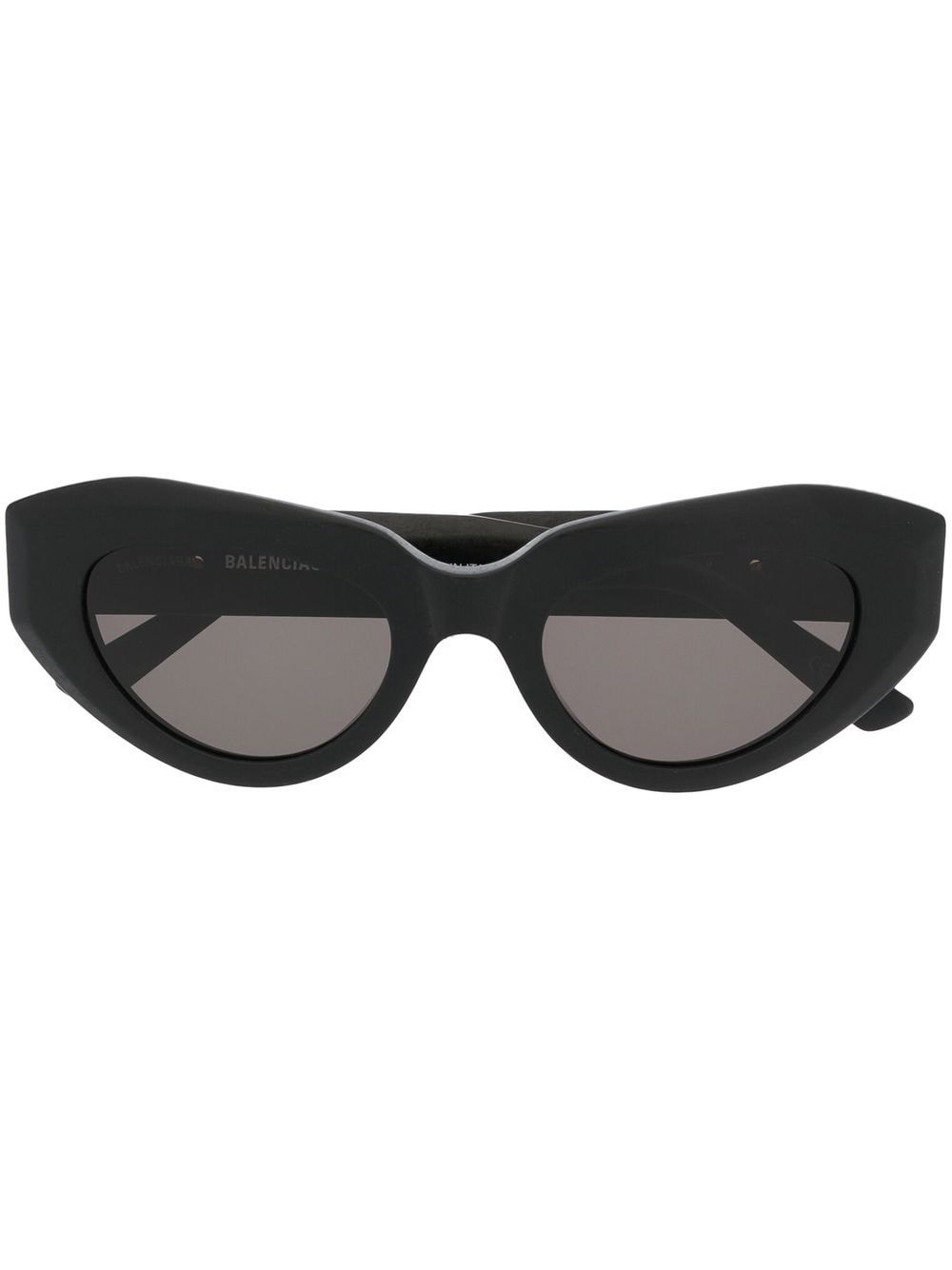 Balenciaga Eyewear oval-frame sunglasses - Black von Balenciaga Eyewear