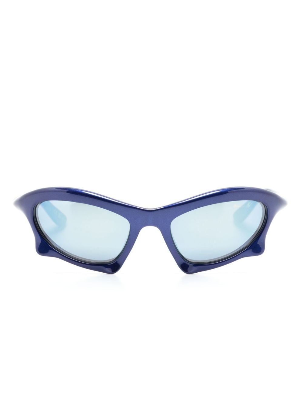 Balenciaga Eyewear oversize-frame sunglasses - Blue von Balenciaga Eyewear