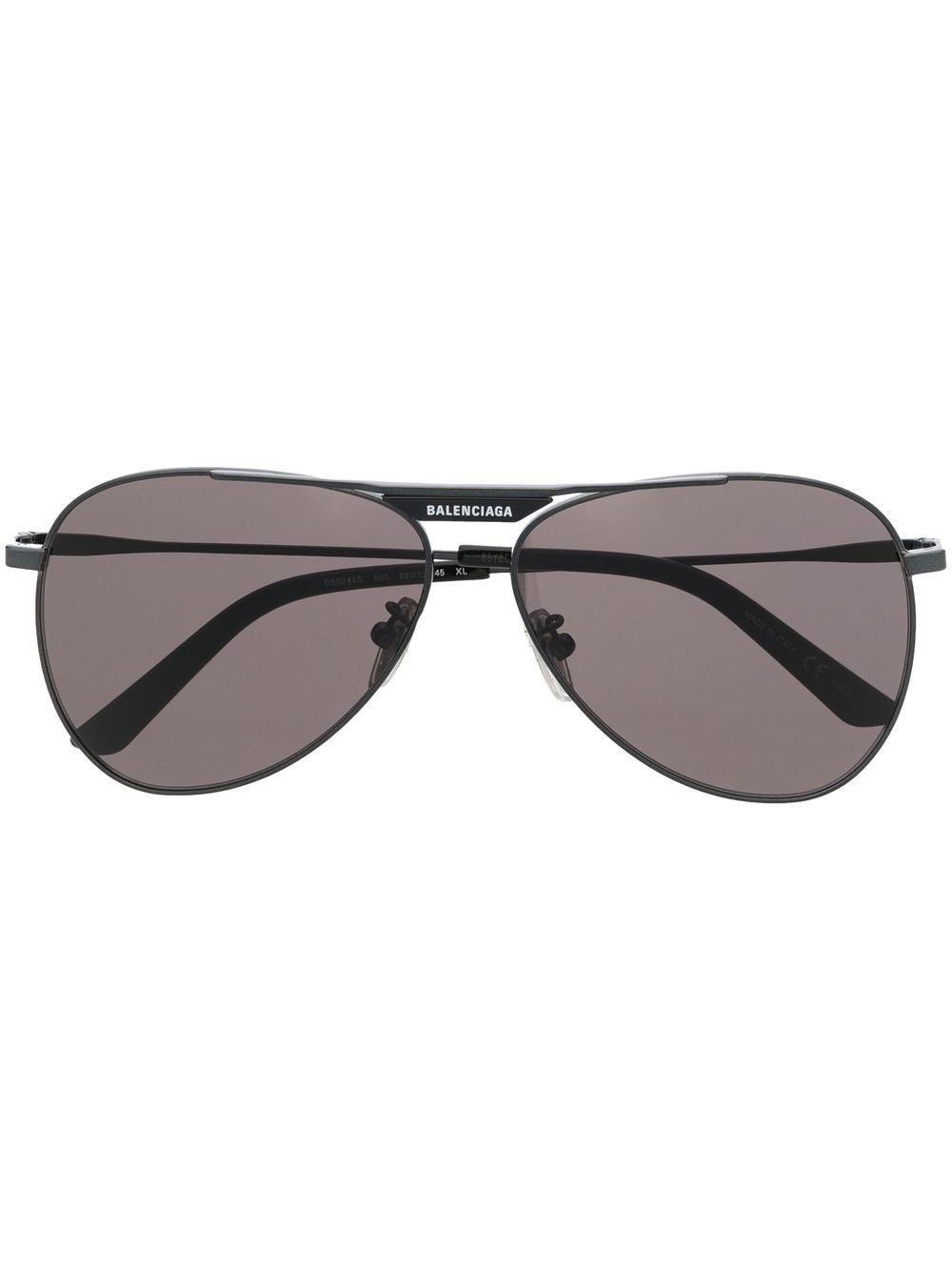 Balenciaga Eyewear pilot frame sunglasses - Black von Balenciaga Eyewear