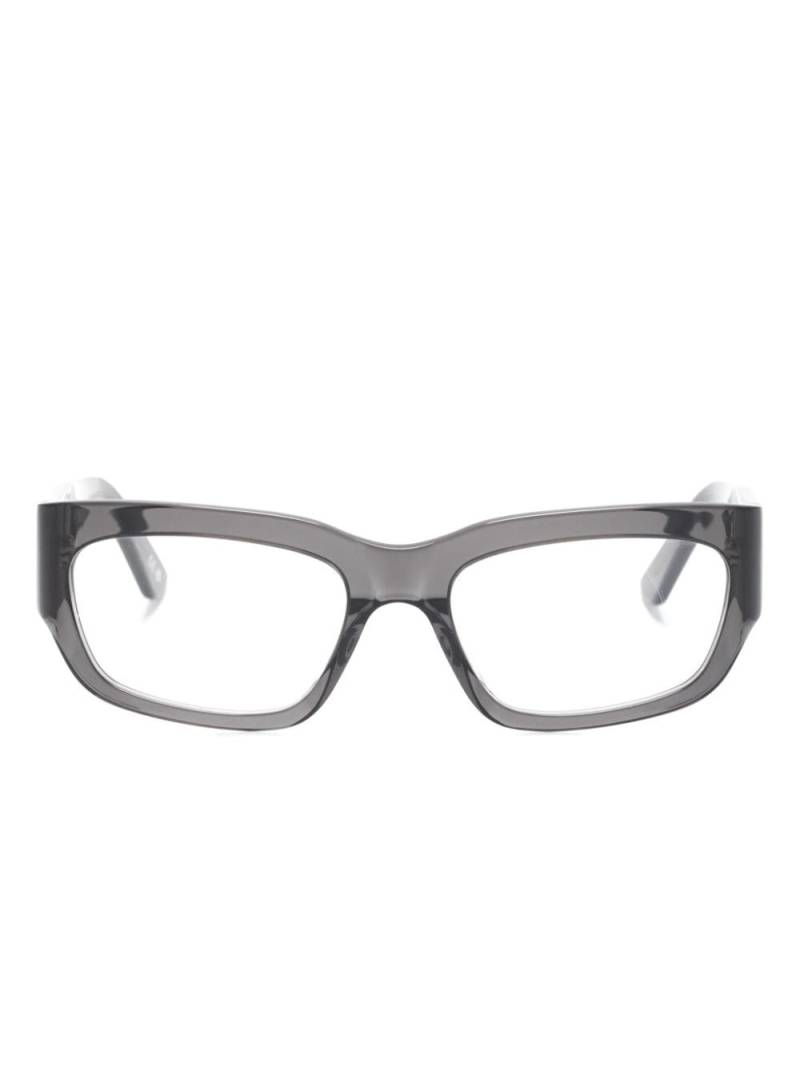 Balenciaga Eyewear rectangle-frame glasses - Black von Balenciaga Eyewear