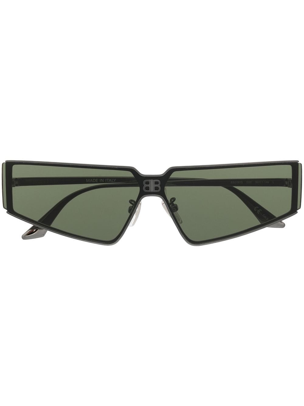 Balenciaga Eyewear square tinted sunglasses - Black von Balenciaga Eyewear