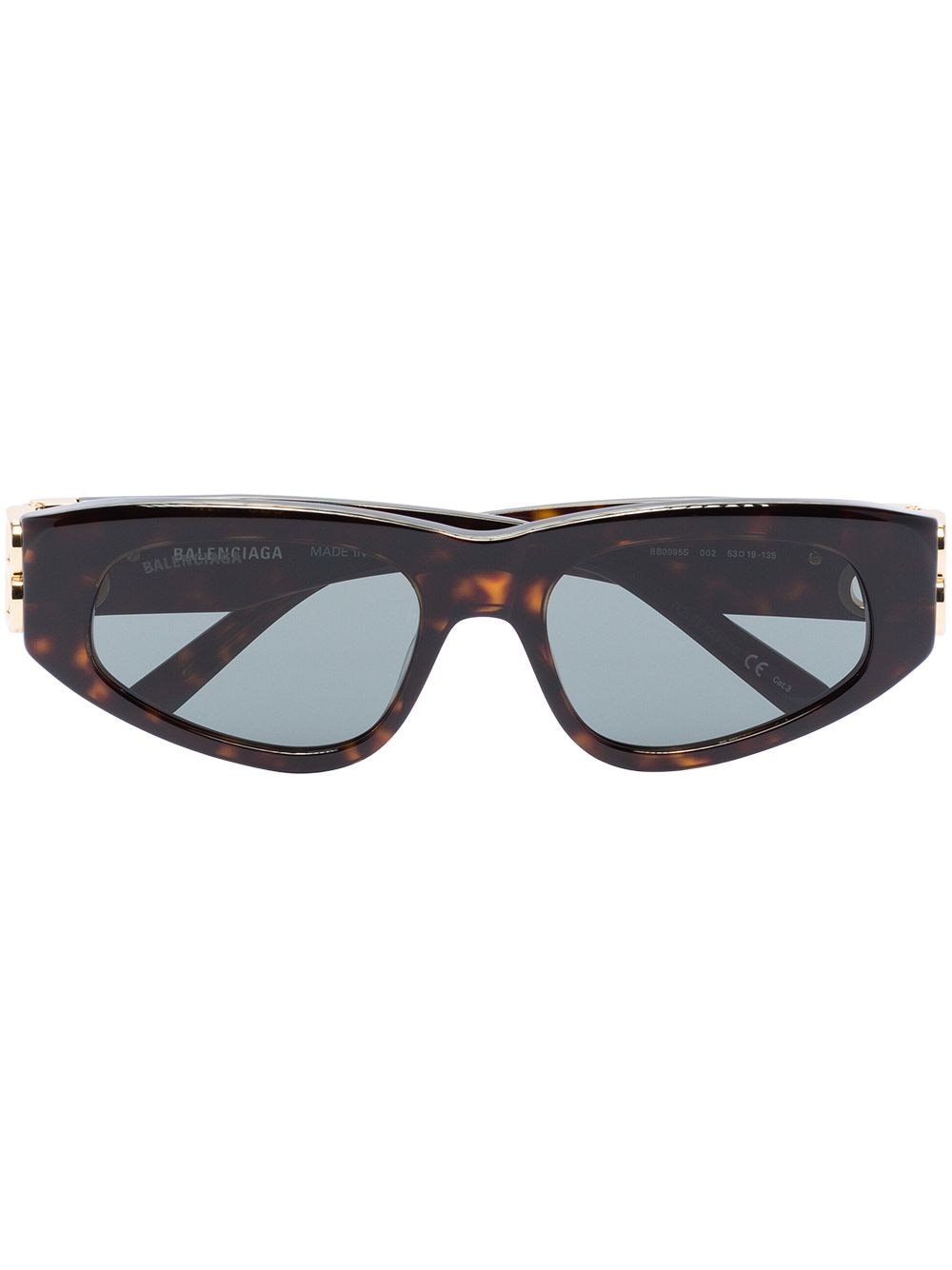 Balenciaga Eyewear tortoiseshell cat eye sunglasses - Brown von Balenciaga Eyewear