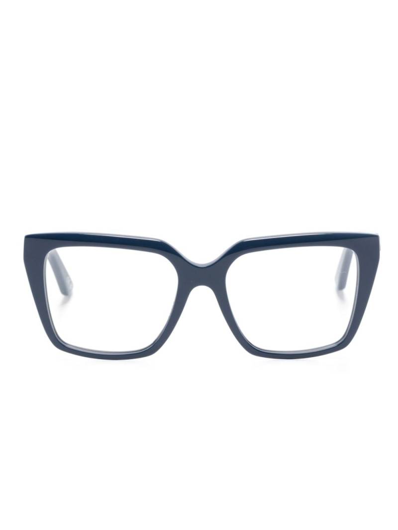 Balenciaga Eyewear wayfarer-frame glasses - Blue von Balenciaga Eyewear