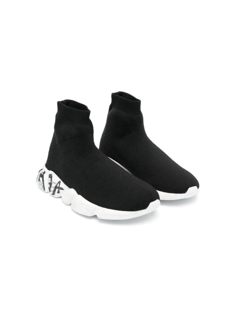 Balenciaga Kids Speed 2.0 sneakers - Black von Balenciaga Kids