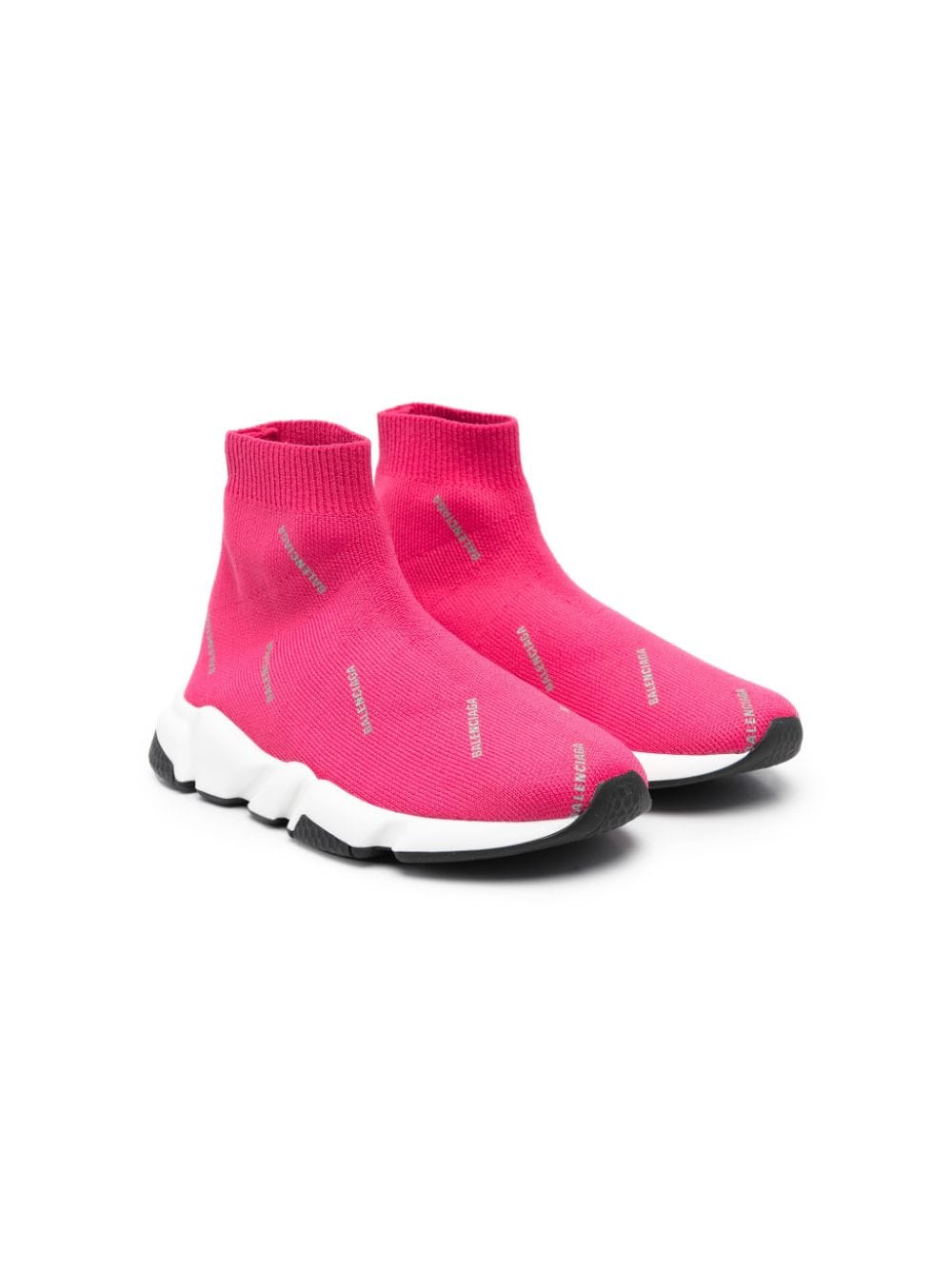 Balenciaga Kids Speed logo-print sock sneakers - Pink von Balenciaga Kids